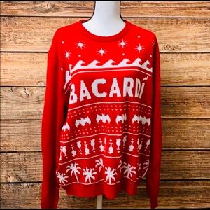 Bacardi Ugly Christmas Holiday Sweater